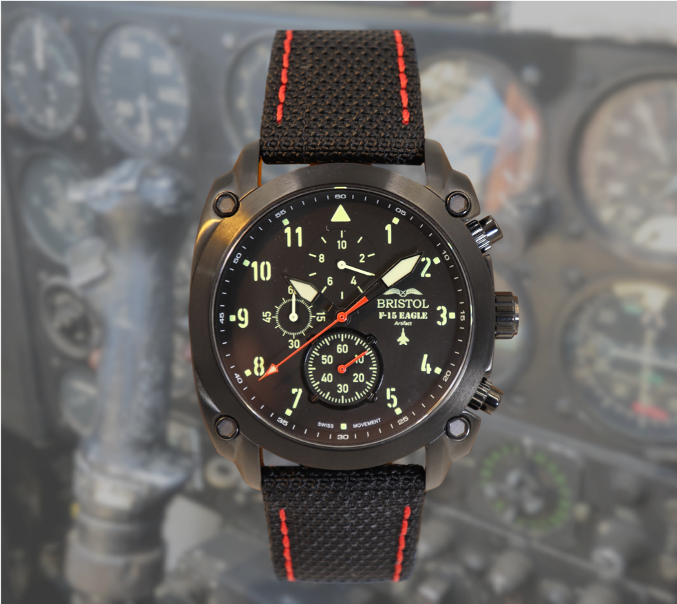 F-15 Eagle Tribute - Black Finish, Kevlar Band