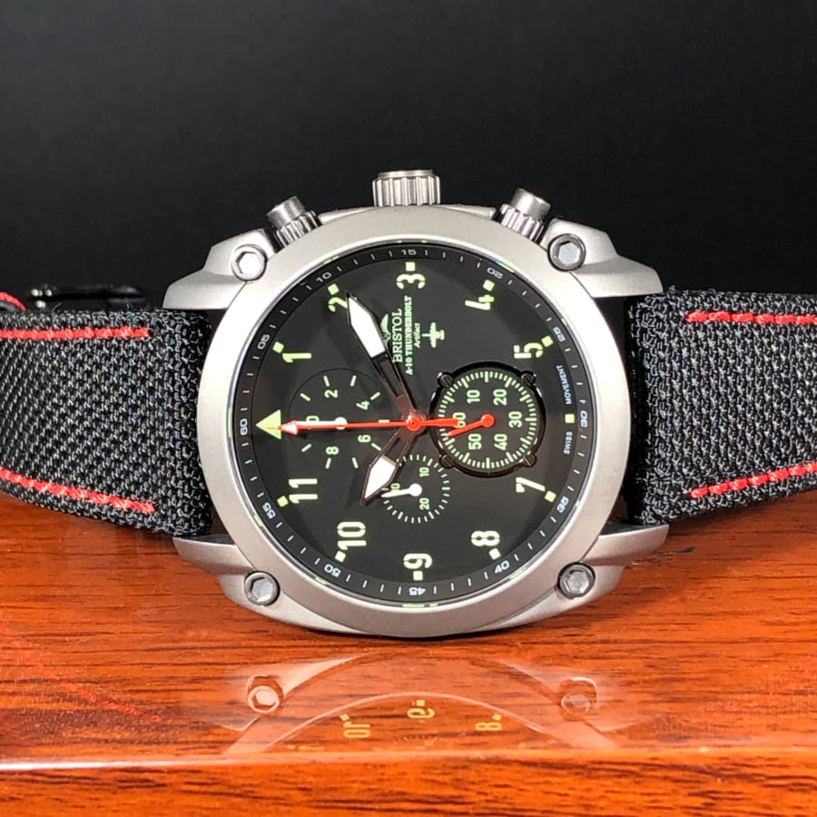 A-10 Thunderbolt Tribute - Gunmetal Finish, Kevlar Band