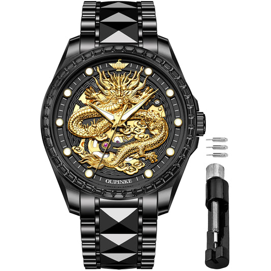 OUPINKE Dragon Essence Men's Luxury Watch